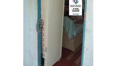 Homem foragido é preso durante furto em residência em Xanxerê