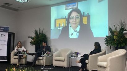 Diretora do HRSP apresenta trabalho realizado pela Fehosc no Congresso Integra Saúde