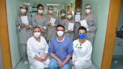 Aluna de Enfermagem desenvolve folder para mães que acompanham bebês internados na UTI Neonatal