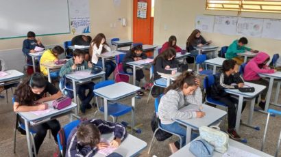Alunos da rede municipal de Xanxerê participam da 17ª Olimpíada Brasileira de Matemática