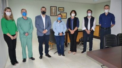 HRSP recebe secretário adjunto da Secretaria de Estado da Saúde