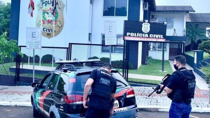 Polícia Civil de Xanxerê cumpre mandado de prisão contra homem de 22 anos