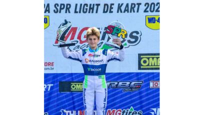 Gabriel Moura vence a 2ª etapa da SPR Light de Kart