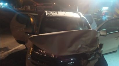 Homem fica ferido em colisão na BR-282, em Vargeão