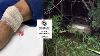 Homem é detido após efetuar disparos contra a Polícia Militar