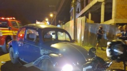 Colisão entre carro e moto deixa uma pessoa ferida no Colatto