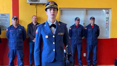 Primeira mulher assume o comando do 14° Batalhão de Bombeiros Militar de Xanxerê