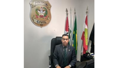 Delegado Regional de Polícia Civil recebe Monção de Aplausos da Câmara de Vereadores de Xanxerê