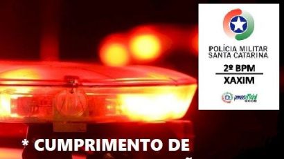 Homem com mandado de prisão ativo é preso em Xaxim