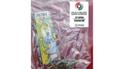 PM apreende drogas no bairro La Salle, em Xanxerê