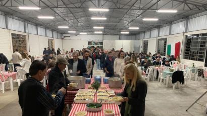 Mais de 300 pessoas participaram do 1° Festival do Agnolini da Associação Vêneta