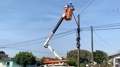 Prefeito de Xanxerê participa de reunião com moradores do bairro Vista Alegre