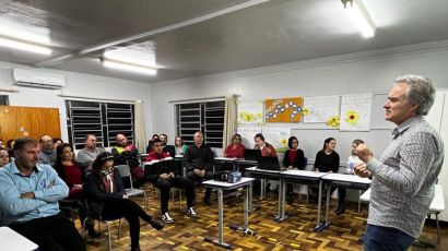 Prefeitura de Xanxerê anuncia construção da quadra de esportes na EMEB Nery Giachini