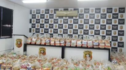 16º DRP de Xanxerê arrecada mais de cinco toneladas de alimentos em ação beneficente