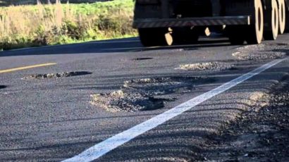 Vereadores da região Amai organizam manifestação para recapeamento da BR-282, em Ponte Serrada