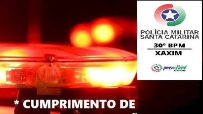 Homem com mandado de prisão ativo é preso em Xaxim