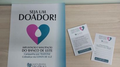 HRSP realiza campanha de doações para implementação de um banco de leite
