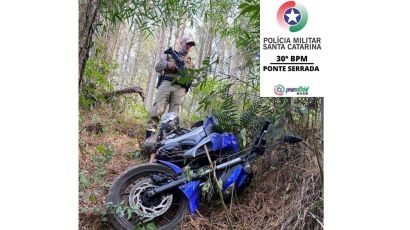 PM recupera duas motocicletas com registro de furto