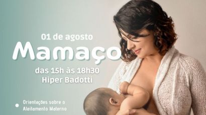 HRSP organiza "Mamaço", evento que incentiva o aleitamento materno