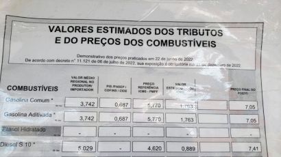 Procon constata redução no preço da gasolina em Xanxerê