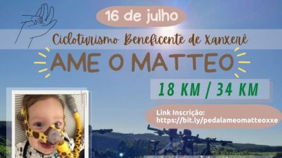 Cicloturismo beneficente acontece neste final de semana em Xanxerê