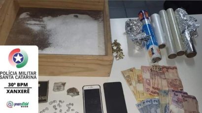 Dois homens são presos por tráfico de drogas em Xanxerê