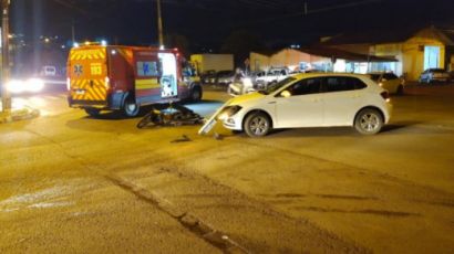 Acidente de trânsito é registrado no bairro dos Esportes