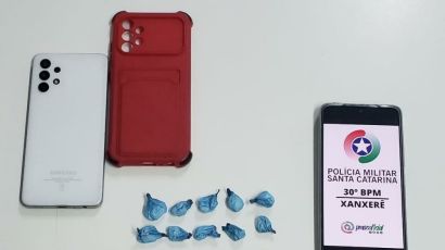 Jovem de 20 anos é preso por tráfico de drogas em Xanxerê