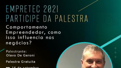 Comportamento empreendedor é tema de palestra em Xanxerê
