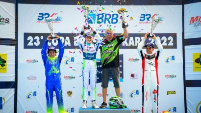 Gabriel Moura é bicampeão da Copa Brasil de Kart