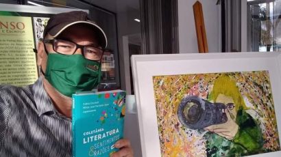 Morre o artista xanxerense, J. Afonso, vítima de Covid-19