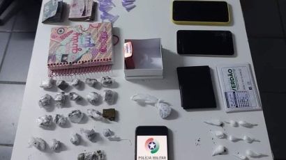 Em menos de 24 horas, PM flagra três pontos de tráfico na região de Xanxerê