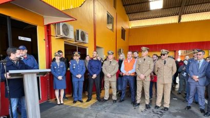 Prefeito em Exercício participa de solenidade de promoção de Bombeiros e Policiais Militares