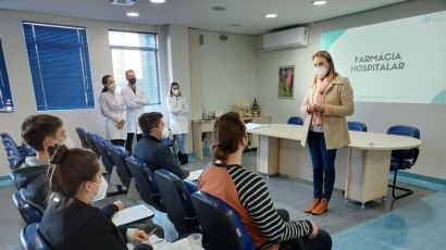 HRSP recepciona novos estagiários do curso de Farmácia
