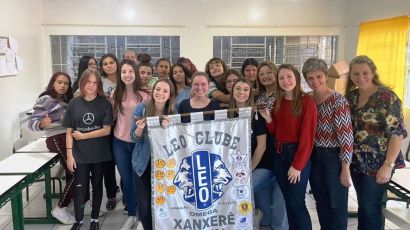 Secretaria de Assistência Social e Leo Clube desenvolvem ação no SCFV De Olho no Futuro