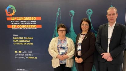 Direção do HRSP participa de importante evento em Brasília