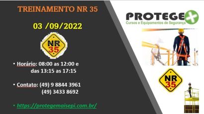 Curso de treinamento NR 35