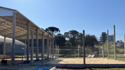 Quadras de areia serão abertas ao público a partir da próxima semana
