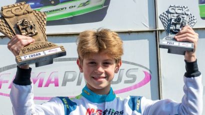 Gabriel Moura é tricampeão catarinense de kart