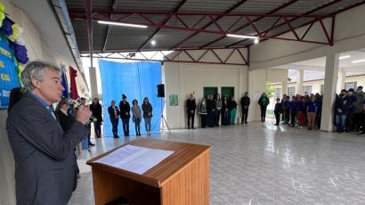 Semana da Pátria: EEB Aparício Júlio Farrapo realiza Solenidade Cívica