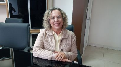 Candidata a deputada federal visita Xanxerê e destaca pautas que defenderá no Congresso Nacional