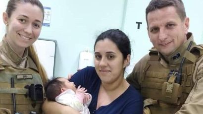 Policiais militares salvam criança de 10 dias de vida em Xanxerê