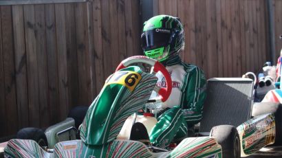 Escola e viagens na vida do piloto de kart Gabriel Moura