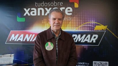 Vereador de Chapecó visita Xanxerê e destaca candidatura a deputado estadual