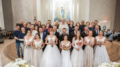 Igreja Matriz de Xanxerê realiza casamento comunitário