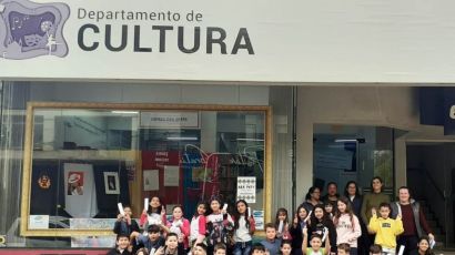 Biblioteca Pública Municipal recebe estudantes da E.E.B Joaquim Nabuco