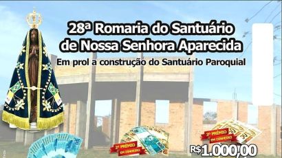 28ª Romaria de Nossa Senhora Aparecida acontece em outubro