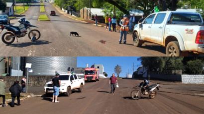 Homem fica gravemente ferido em colisão registrada em Abelardo Luz