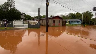 Município de São Domingos decreta situação de emergência devido aos alagamentos