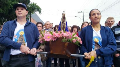 28° Romaria de Nossa Senhora Aparecida reúne centenas de fiéis
